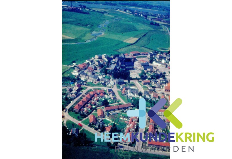 Luchtfoto Oud Lobith Zwartesluis- Onland Coll. G.B. Janssen (483)